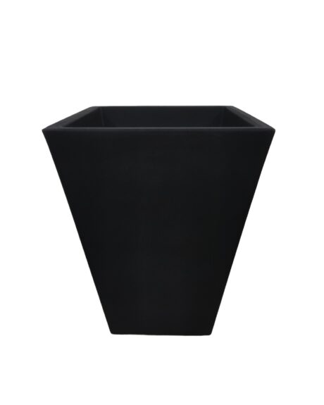 TALL SQUARE CONE 32X32X42CM BLACK