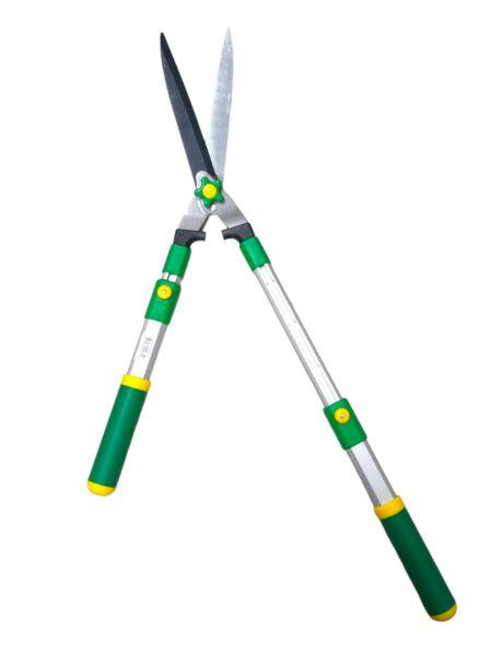 HEDGE SHEAR WITH ALUMINUM TELESCOPIC HANDLE